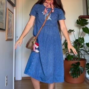 Vintage Denim Dress